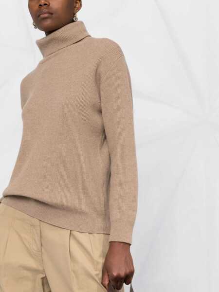 Pulovere Brunello Cucinelli Brunello Cucinelli Sweaters BROWN Femei (BM 10471373) 5