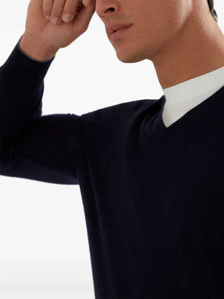 Pulovere Brunello Cucinelli Brunello Cucinelli Sweaters BLUE Barbati (BM 10477361) 5