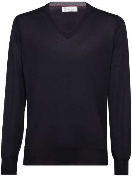 Pulovere Brunello Cucinelli Brunello Cucinelli Sweaters BLUE Barbati (BM 10477361) 1