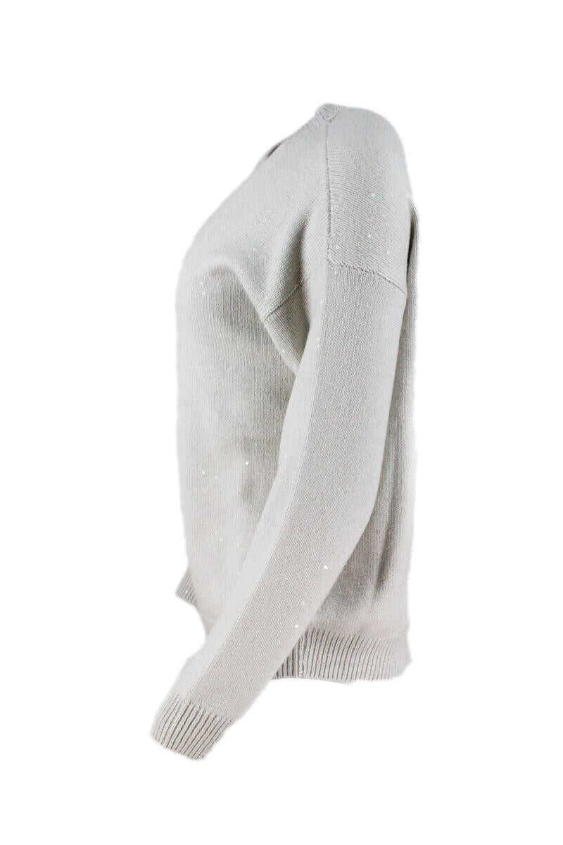 Pulovere Brunello Cucinelli Brunello Cucinelli Sweaters Beige Femei (BM 10478942) 3