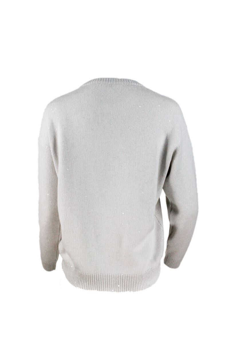 Pulovere Brunello Cucinelli Brunello Cucinelli Sweaters Beige Femei (BM 10478942) 4