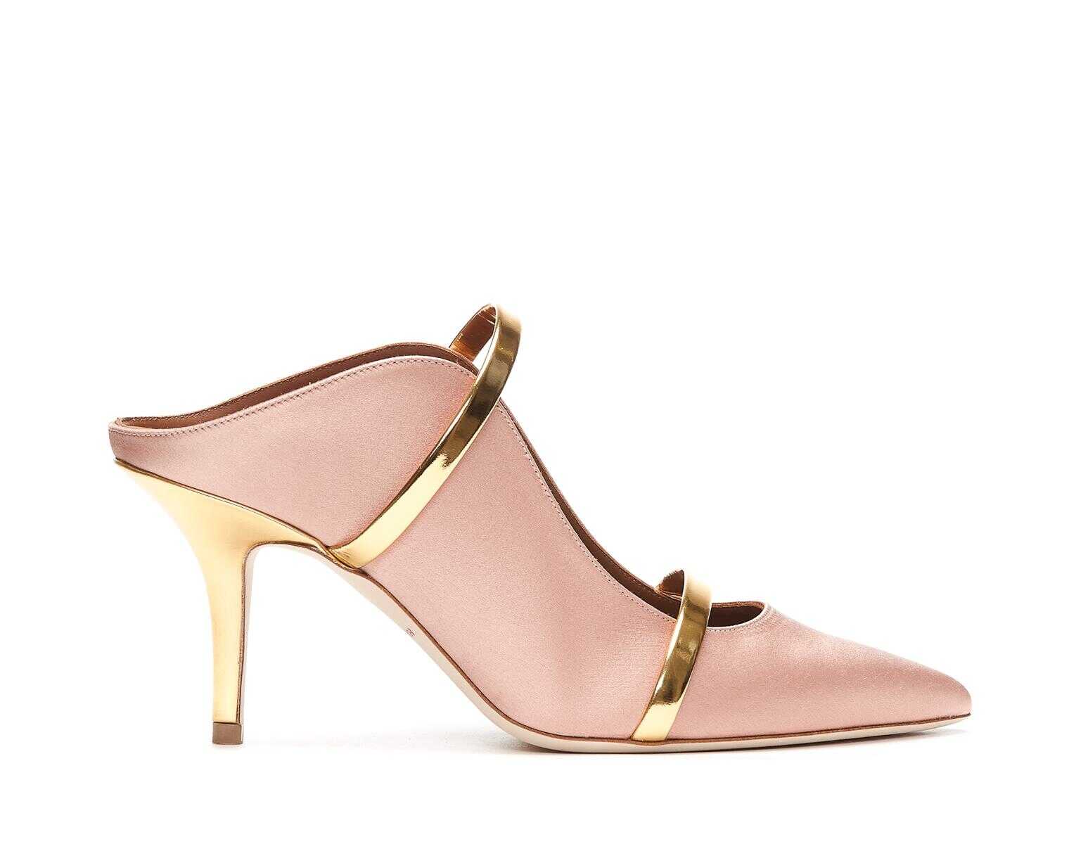 MALONE SOULIERS Malone Souliers With Heel Pink