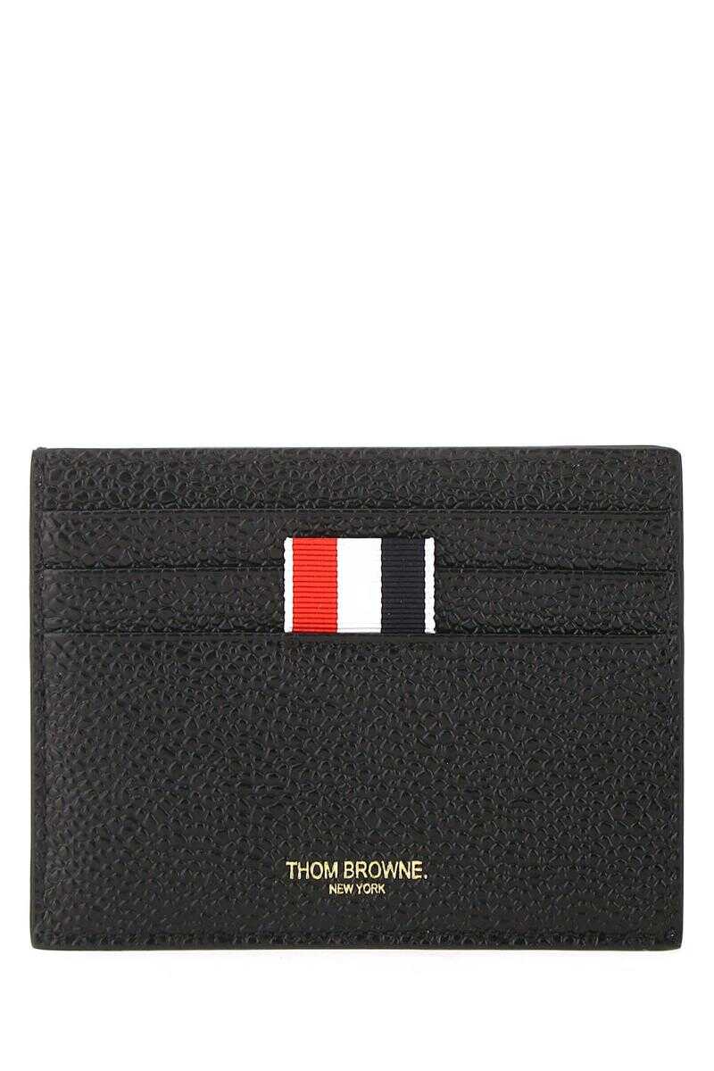 Thom Browne THOM BROWNE WALLETS BLACK