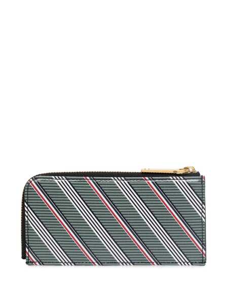 Portofele Thom Browne Thom Browne Wallet Grey Barbati (BM 10481087) 2