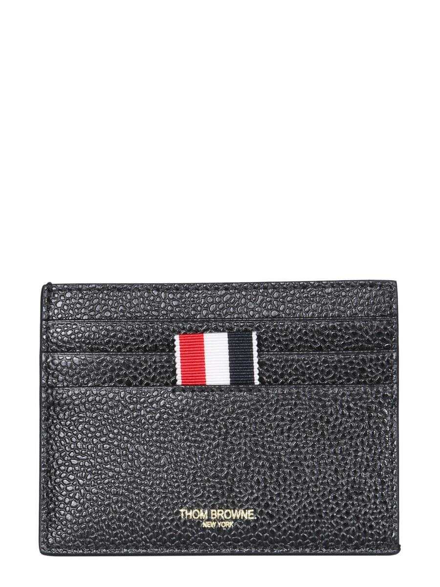 Thom Browne THOM BROWNE 4-BAR CARD HOLDER BLACK