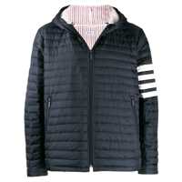 Geci de iarna Thom Browne 4Bar Nylon Down Jacket Barbati