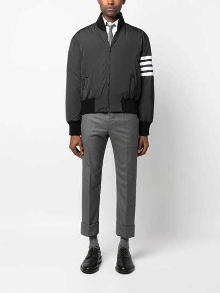 Geci de iarna Thom Browne Thom Browne Hooded Down Jacket Black Barbati (BM 10484045) 2