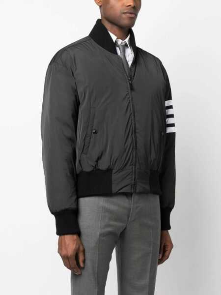 Geci de iarna Thom Browne Thom Browne Hooded Down Jacket Black Barbati (BM 10484045) 3