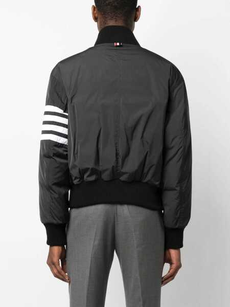 Geci de iarna Thom Browne Thom Browne Hooded Down Jacket Black Barbati (BM 10484045) 4