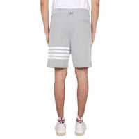 Pantaloni scurti pentru Barbati - Pantaloni scurti Thom Browne THOM BROWNE STRIPED BERMUDA SHORTS GREY Barbati (BM 10484279) - B-mall.ro