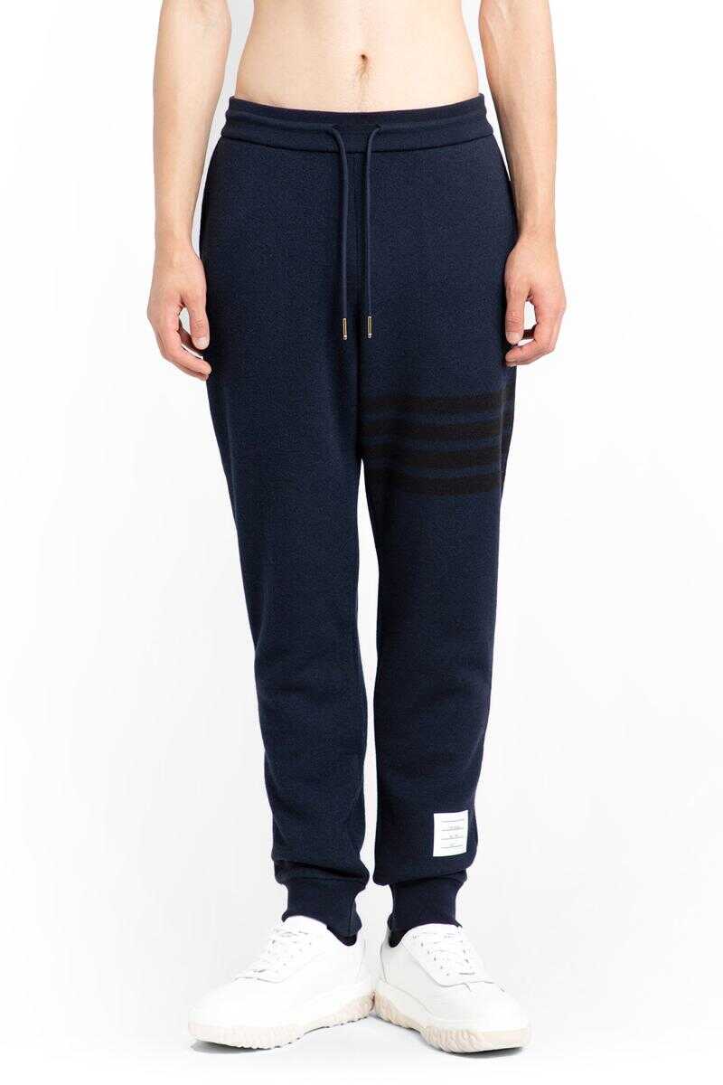 Thom Browne THOM BROWNE TROUSERS Blue