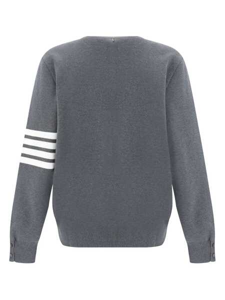 Pulovere Thom Browne Thom Browne Sweaters Grey Barbati (BM 10484897) 2
