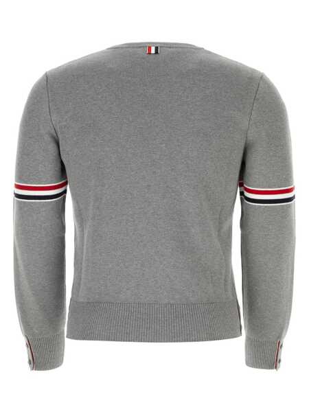 Pulovere Thom Browne Thom Browne Sweaters GREY Barbati (BM 10484903) 2