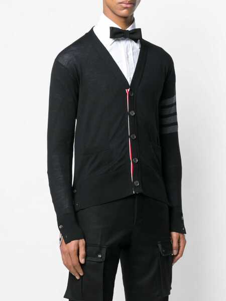 Pulovere Thom Browne Thom Browne Sweaters Black Barbati (BM 10485167) 3