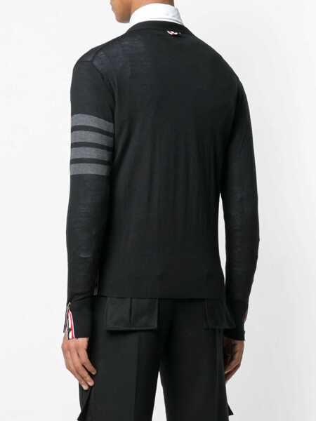 Pulovere Thom Browne Thom Browne Sweaters Black Barbati (BM 10485167) 4