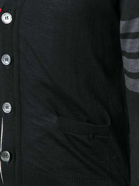 Pulovere Thom Browne Thom Browne Sweaters Black Barbati (BM 10485167) 5