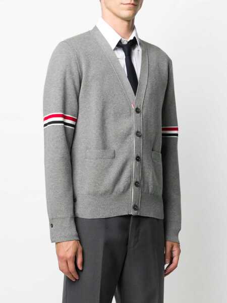 Pulovere Thom Browne Thom Browne Sweaters GREY Barbati (BM 10485212) 3