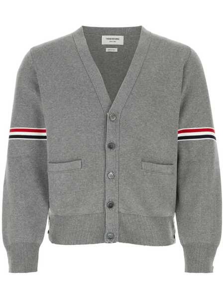 Pulovere Thom Browne Thom Browne Sweaters GREY Barbati (BM 10485212) 1