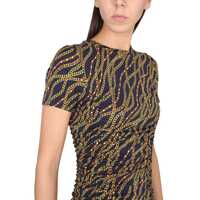 Imbracaminte Michael Kors Dama - Rochii Michael Kors Michael Kors Chain Print Dress BLUE Femei (BM 10488548) - B-mall.ro