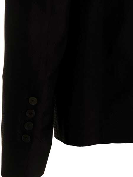 Sacouri SAPIO Sapio No. 55 Gabardine Smoking Jacket Clothing Black Femei (BM 10496213) 4