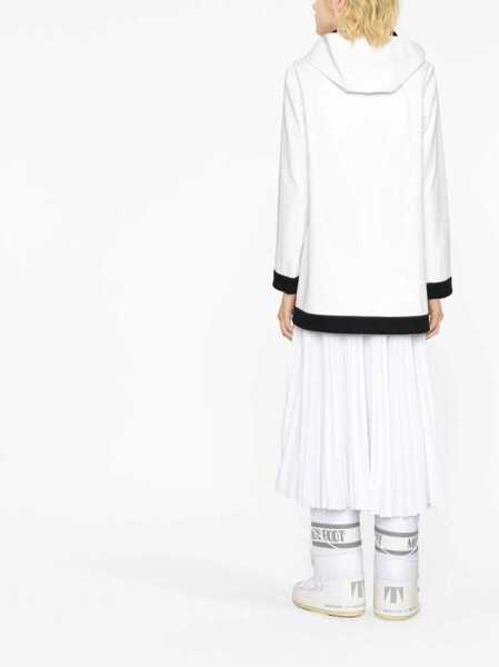 Geci Parka Fay Fay Toggle-Fastening Coat WHITE Femei (BM 10496885) 4