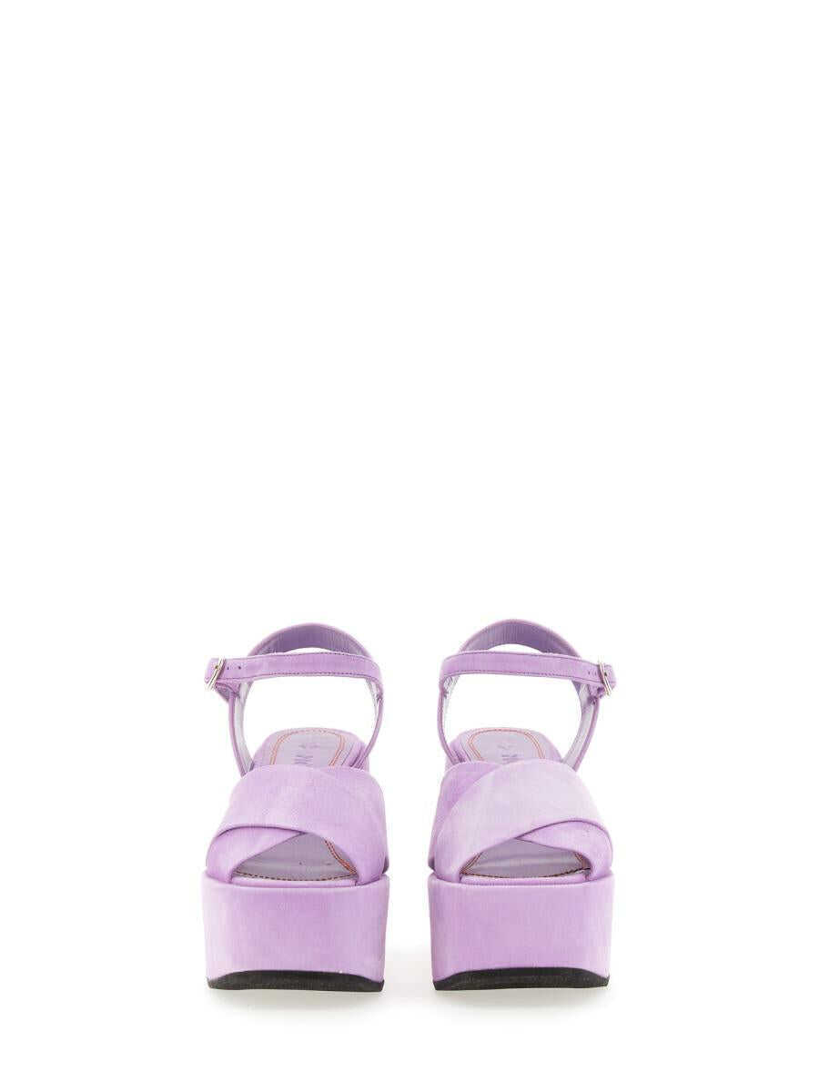 Pantofi cu toc NODALETO Nodaleto Bulla Joni Pumps With Maxi Platform Purple Femei (BM 10497902) 4