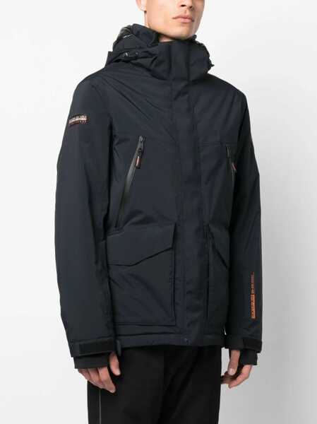 Geci Napapijri Napapijri Zeroth Hooded Jacket Black Barbati (BM 10497950) 3