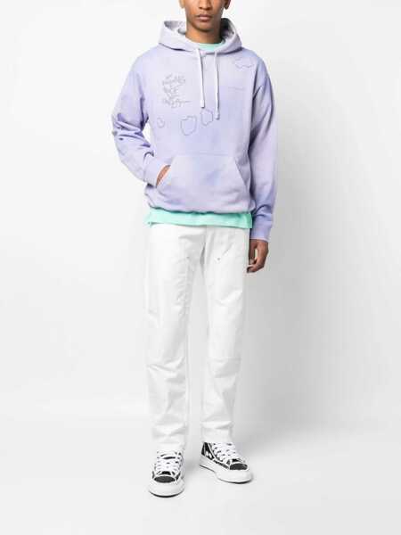 Bluze de trening OBJECTS IV LIFE Objects Iv Life Patina Hoodie PURPLE Barbati (BM 10498724) 2