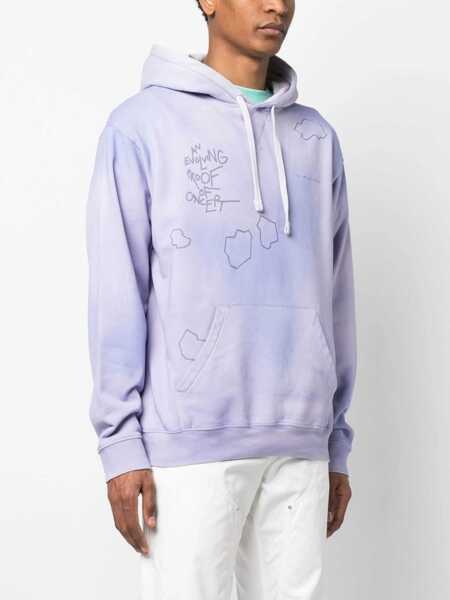 Bluze de trening OBJECTS IV LIFE Objects Iv Life Patina Hoodie PURPLE Barbati (BM 10498724) 3