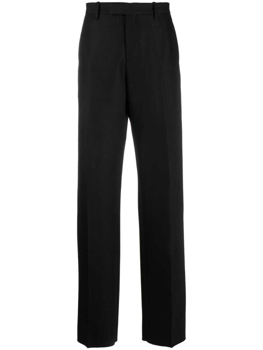 Off-White OFF-WHITE Wool trousers Black