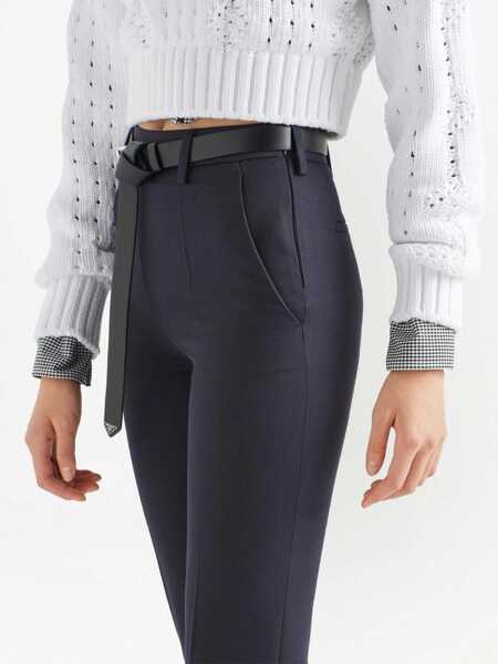 Pantaloni casual Prada Prada Gabardine Trousers MULTICOLOR Femei (BM 10504838) 5