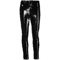 Pantaloni casual Isabel Marant Madilio Sequined Trousers Femei