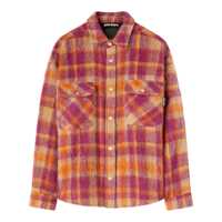 Geci Palm Angels Checked Wool Overshirt Barbati