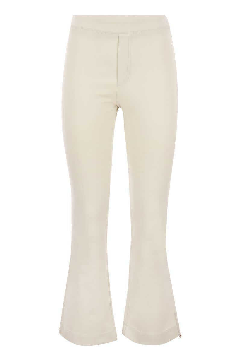 Herno HERNO Viscose jersey trousers CREAM