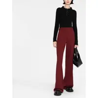 Imbracaminte Dama pagina 528 - Pantaloni casual QUIRA Quira Pants Red Femei (BM 10525301) - B-mall.ro