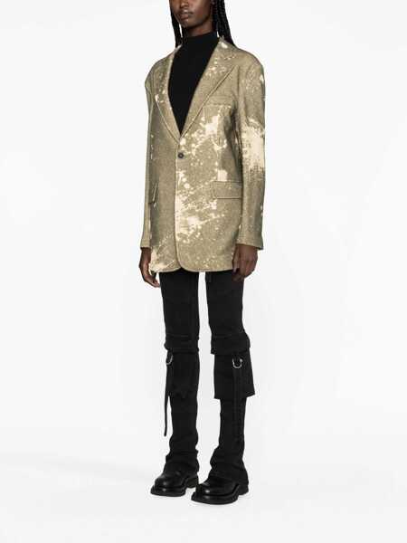 Sacouri R13 R13 Oversized Ragged Blazer Clothing BROWN Femei (BM 10525988) 2