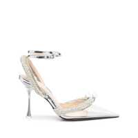 Pantofi cu toc MACH & MACH Crystal-embellished PVC slingback pumps Femei