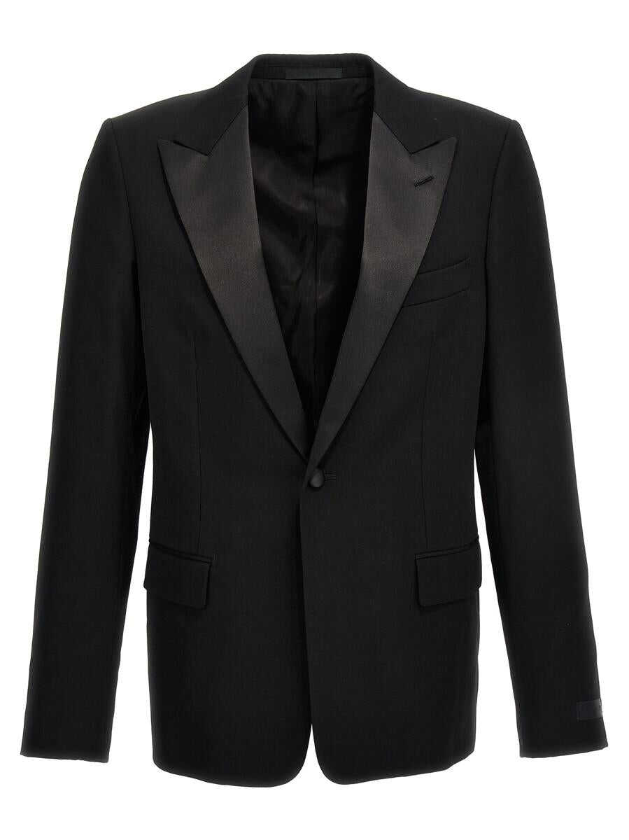 Lanvin LANVIN Tuxedo blazer jacket BLACK b-mall.ro