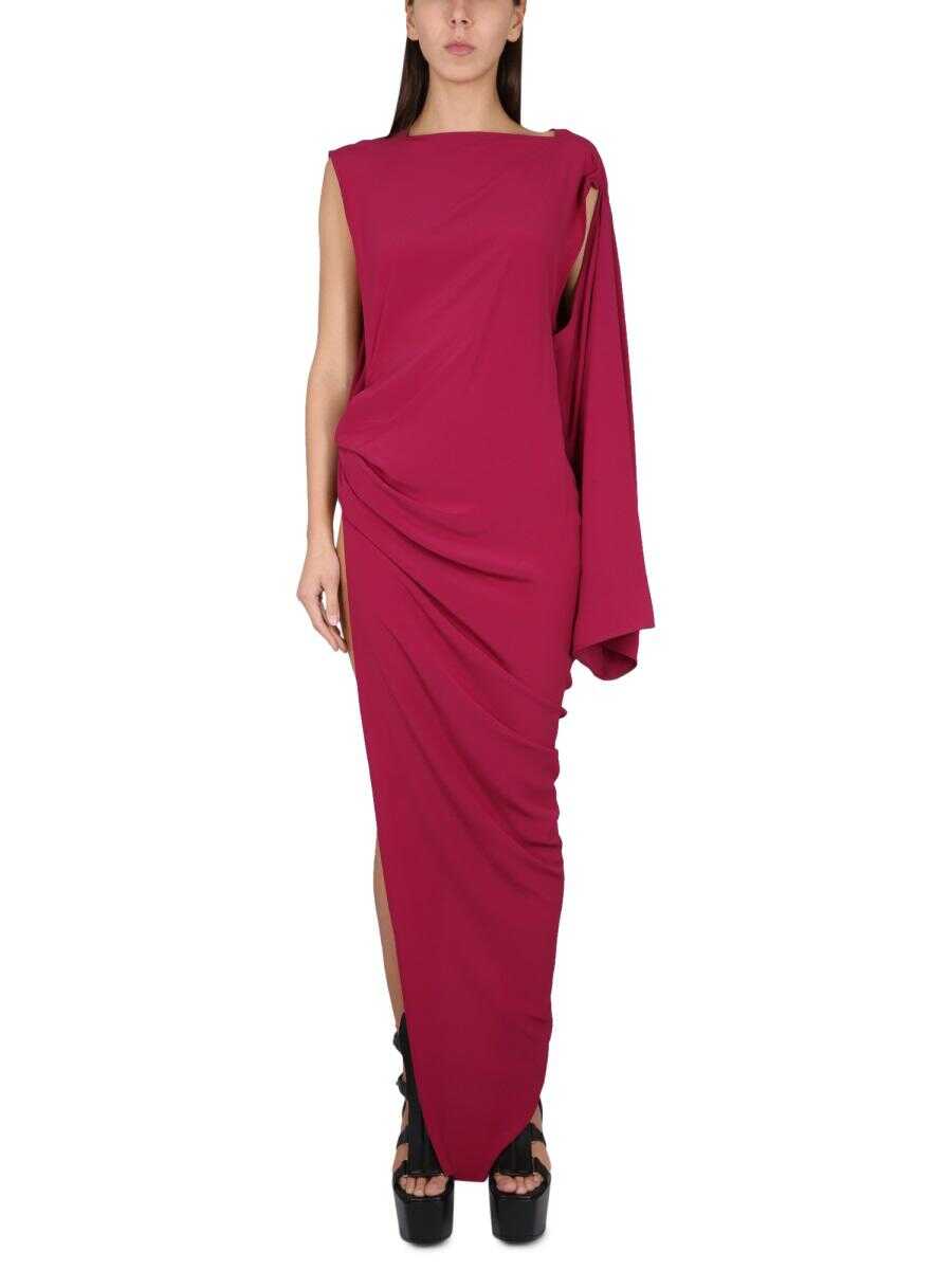 Rick Owens RICK OWENS EDFU DRESS FUCHSIA