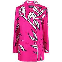 Sacouri Rochas Floral Print Blazer Jacket Femei