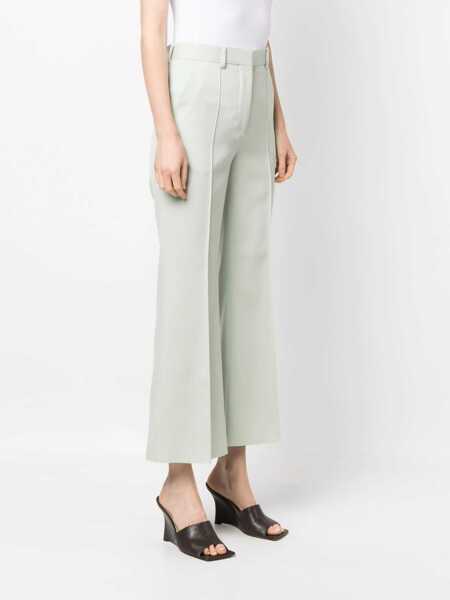 Pantaloni casual Lanvin Lanvin Flared Tailored Pants GREEN Femei (BM 10537427) 3