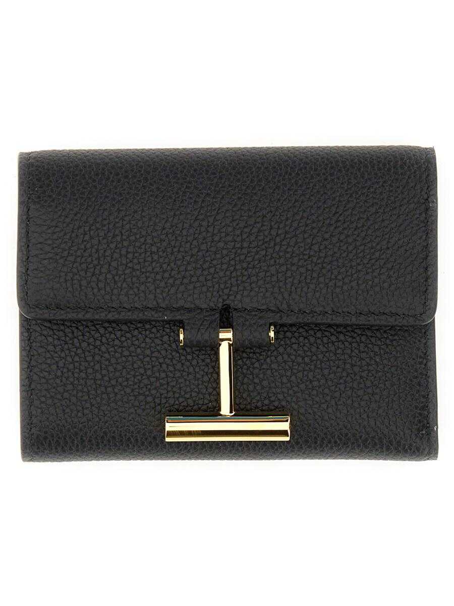 Tom Ford TOM FORD WALLET WITH LOGO BLACK