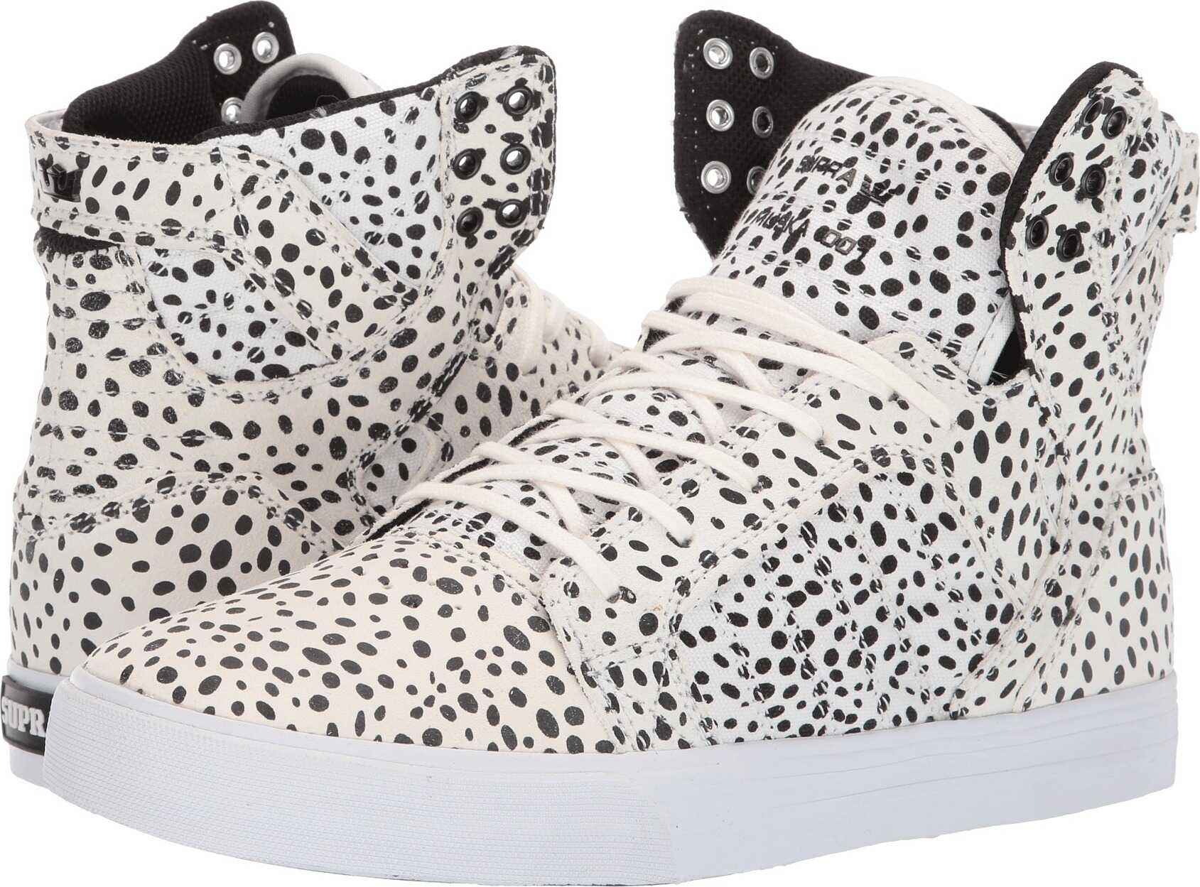 Supra Skytop Spot/White