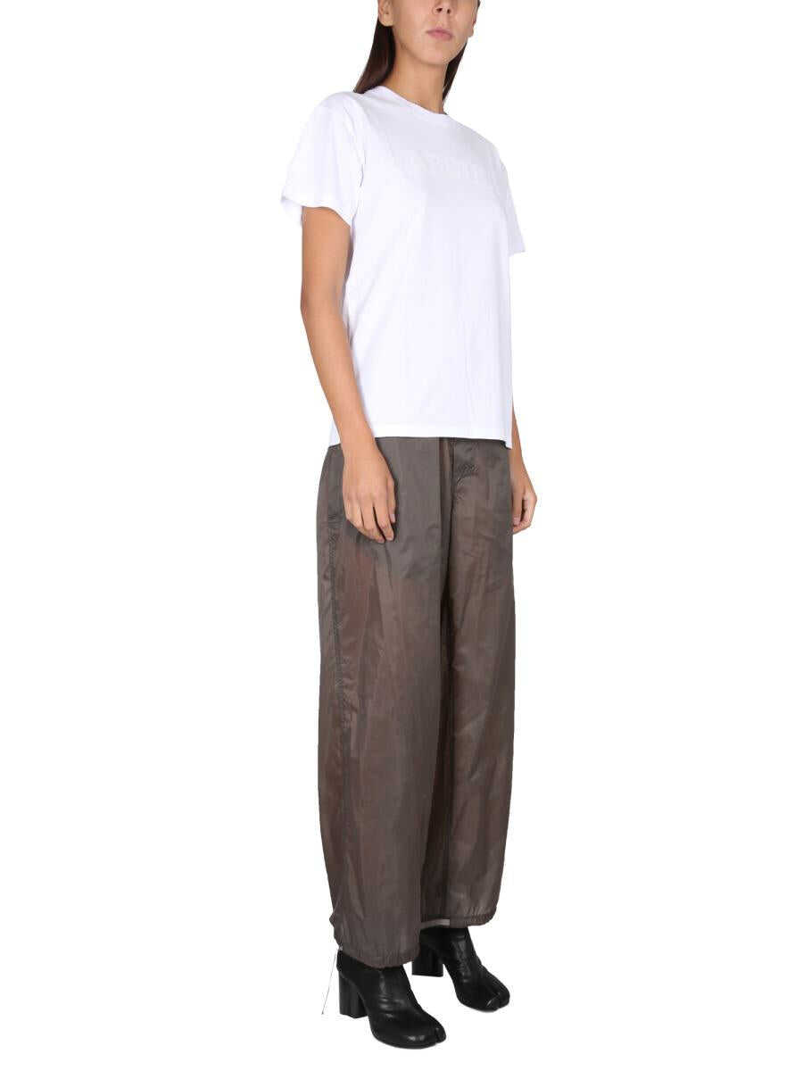 Maison Margiela MAISON MARGIELA WIDE LEG PANTS GREY