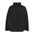 SA SU PHI Sa Su Phi Ribbed Wool High Neck Cape Black