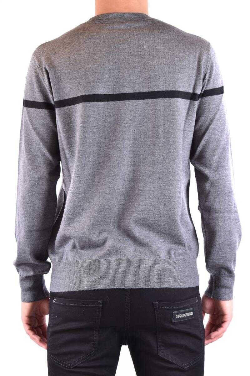 Pulovere DSQUARED2 DSQUARED2 Sweaters GREY Barbati (BM 10542158) 4