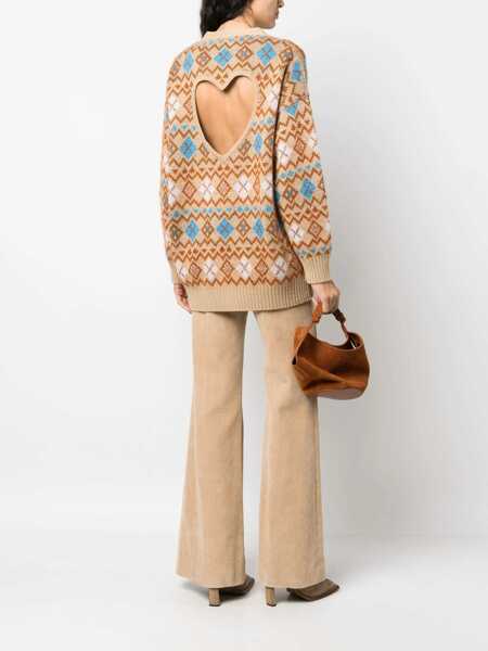 Cardigane DSQUARED2 DSQUARED2 Heart Vintage Shetland Cardigan MULTICOLOR Femei (BM 10542569) 2
