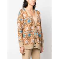 Cardigane DSQUARED2 Dama - Cardigane DSQUARED2 DSQUARED2 Heart Vintage Shetland Cardigan MULTICOLOR Femei (BM 10542569) - B-mall.ro
