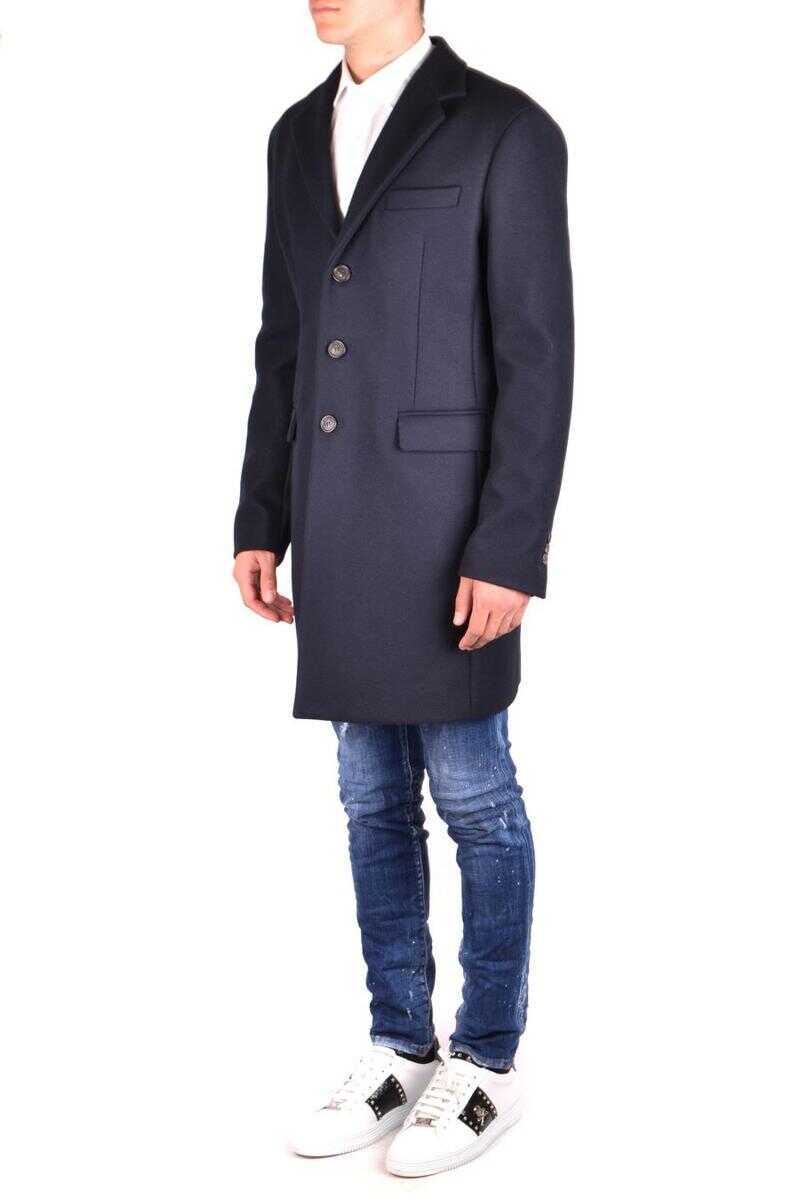 Paltoane DSQUARED2 DSQUARED2 Coats NAVY Barbati (BM 10542716) 3