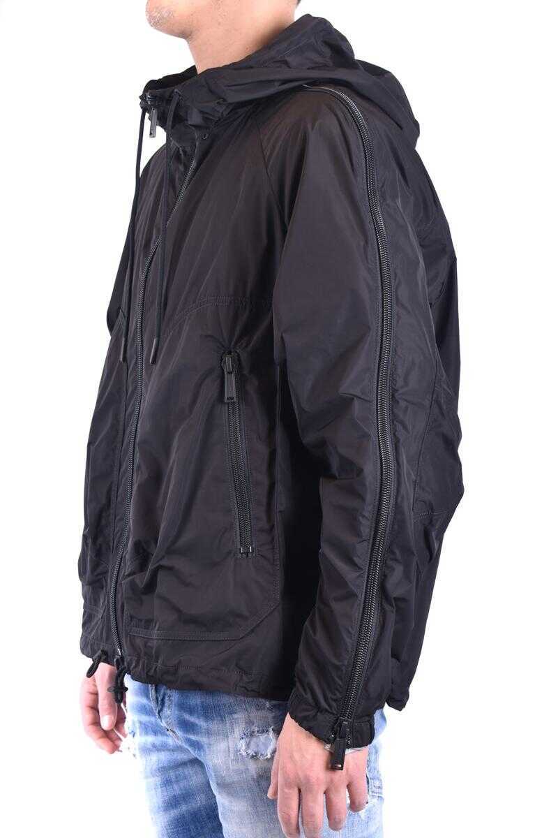 Geci DSQUARED2 DSQUARED2 Jackets Black Barbati (BM 10542770) 2